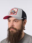 Бейсболка CAPSLAB арт. CL/SMK3/1/PCT/VRO Super Mario Mario (светло-серый)